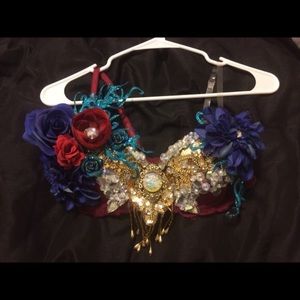 EDC bra Electric laundry rave bra